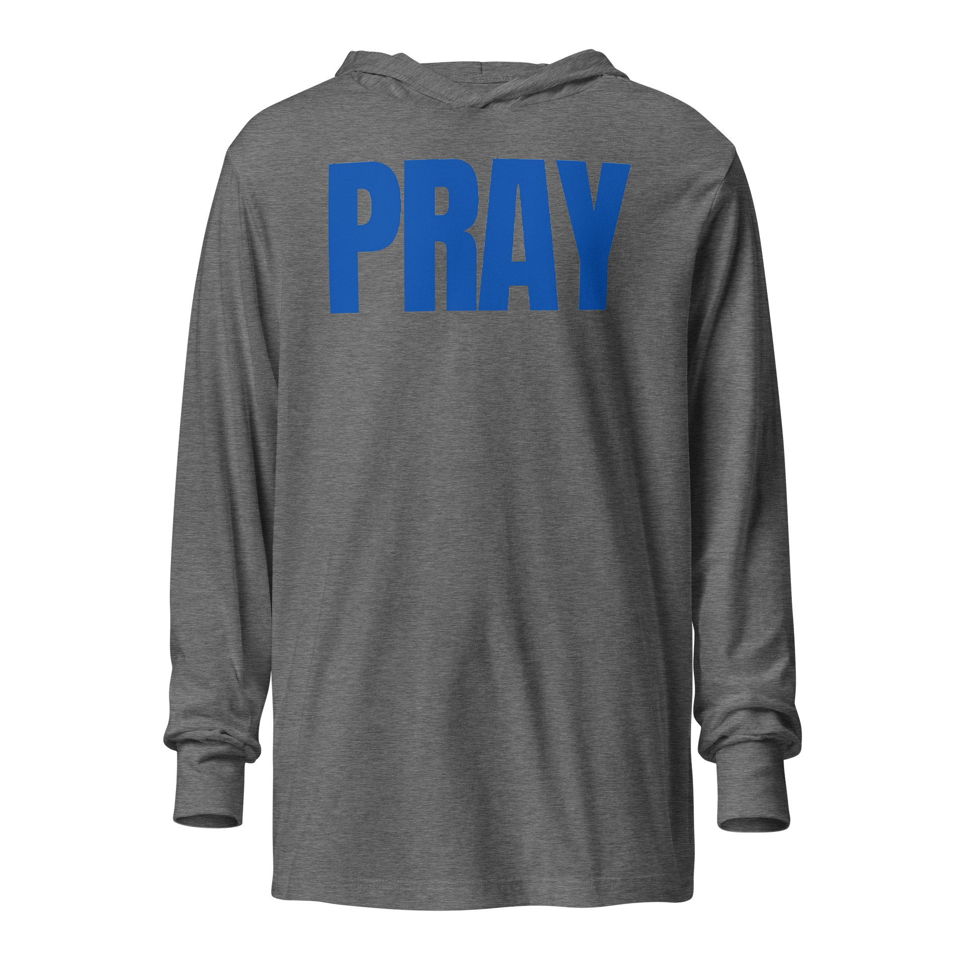 PRAY BLUE RETRO SPECIAL EDITION LONG SLEEVE TEE product image (1)