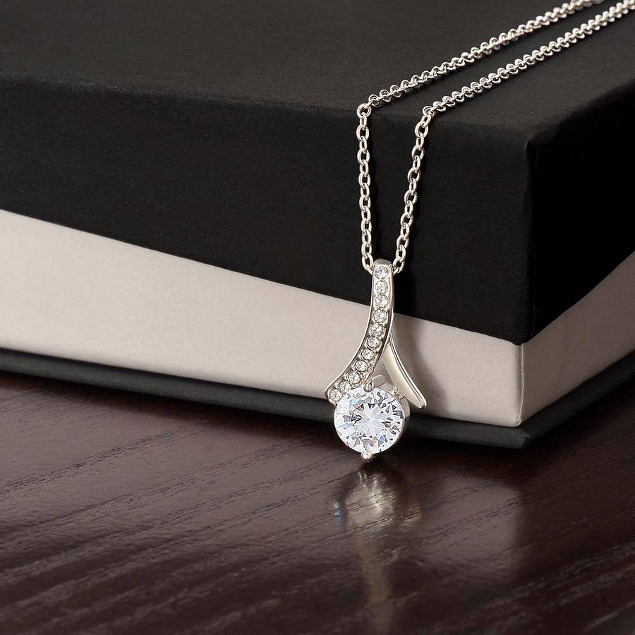 To My Badass Mom – Alluring Beauty Necklace - Stand Up For What I Believe product image (6)