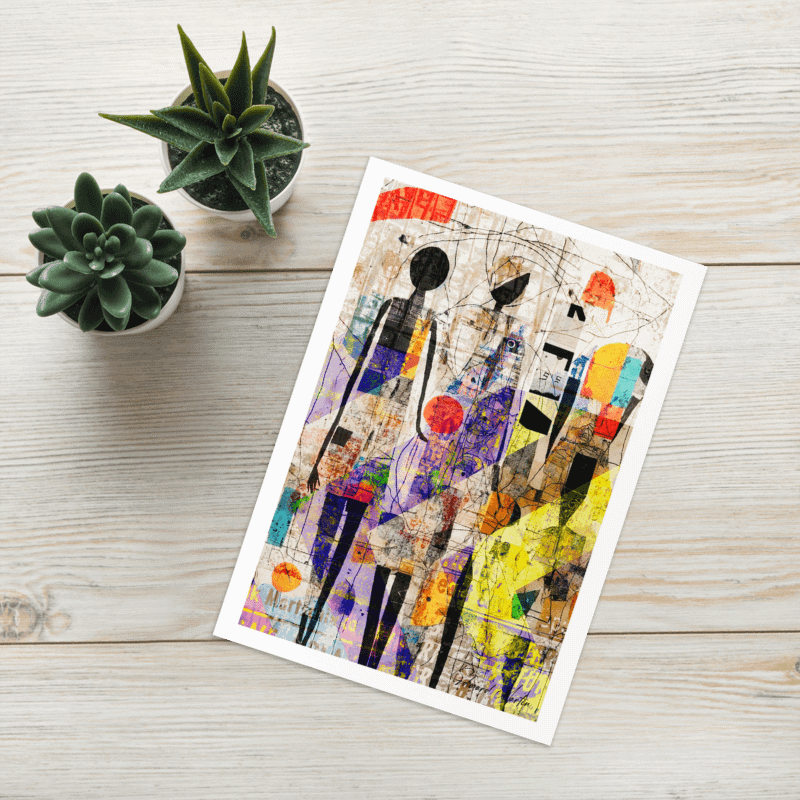 Window Shopping by Edward Martin Greeting Card product image (2)