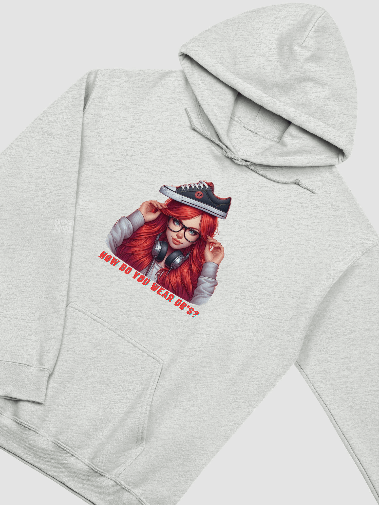'Shoe on head' Hoodie product image (28)