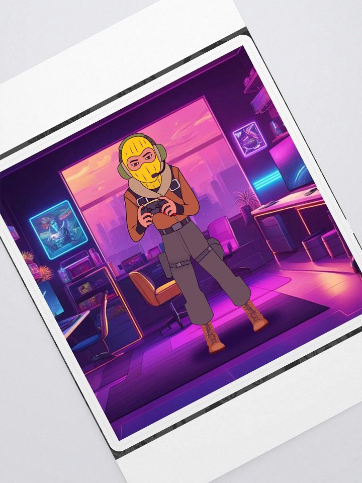 Neon Warrior Gaming StormTTV_Bomb Sticker Sheet product image (1)