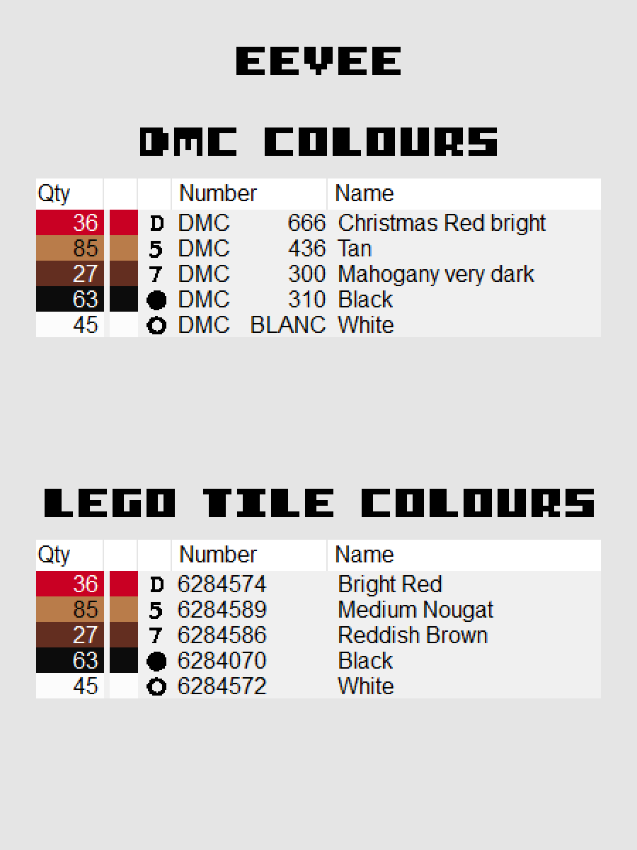 Eevee Pixel Art product image (4)