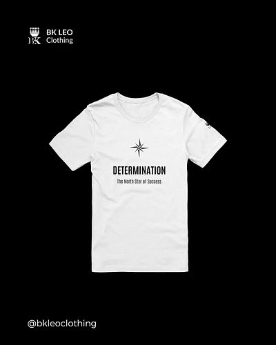 Determination: The North Star of Success Regular Fit T-shirt Link in Bio!
Description 
Solid colors are 100% Airlume combed a...