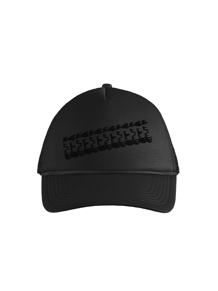 MTB Tire Track Foam Trucker Hat product image (1)