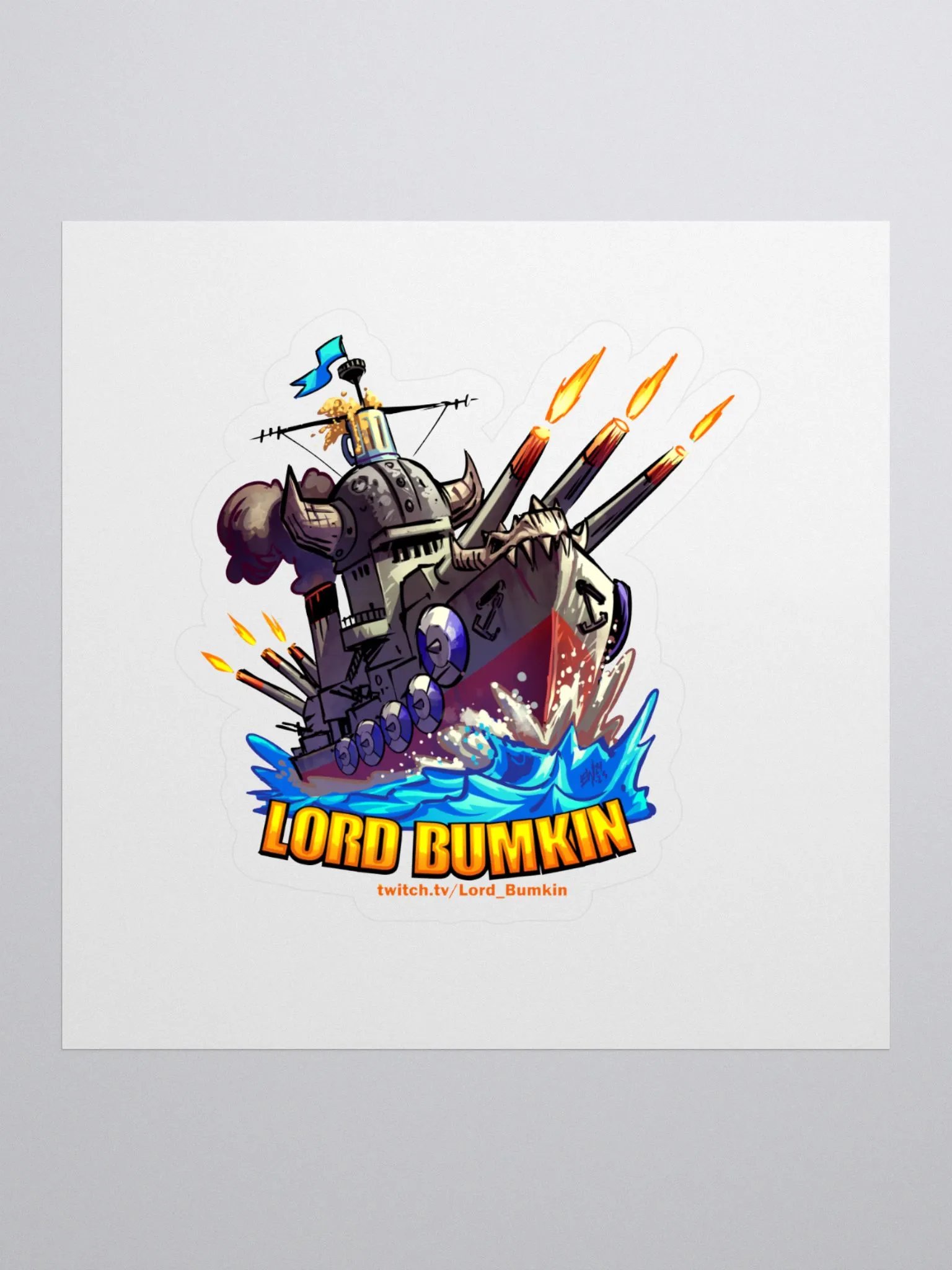 World of Warship sticker product image (1)