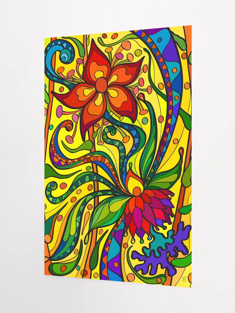 Vibrant Matte Poster: Elevate Your Space - Bright Starfish product image (3)