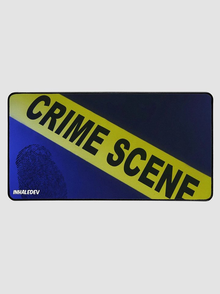 Crime Scene- Desk Mat product image (1)
