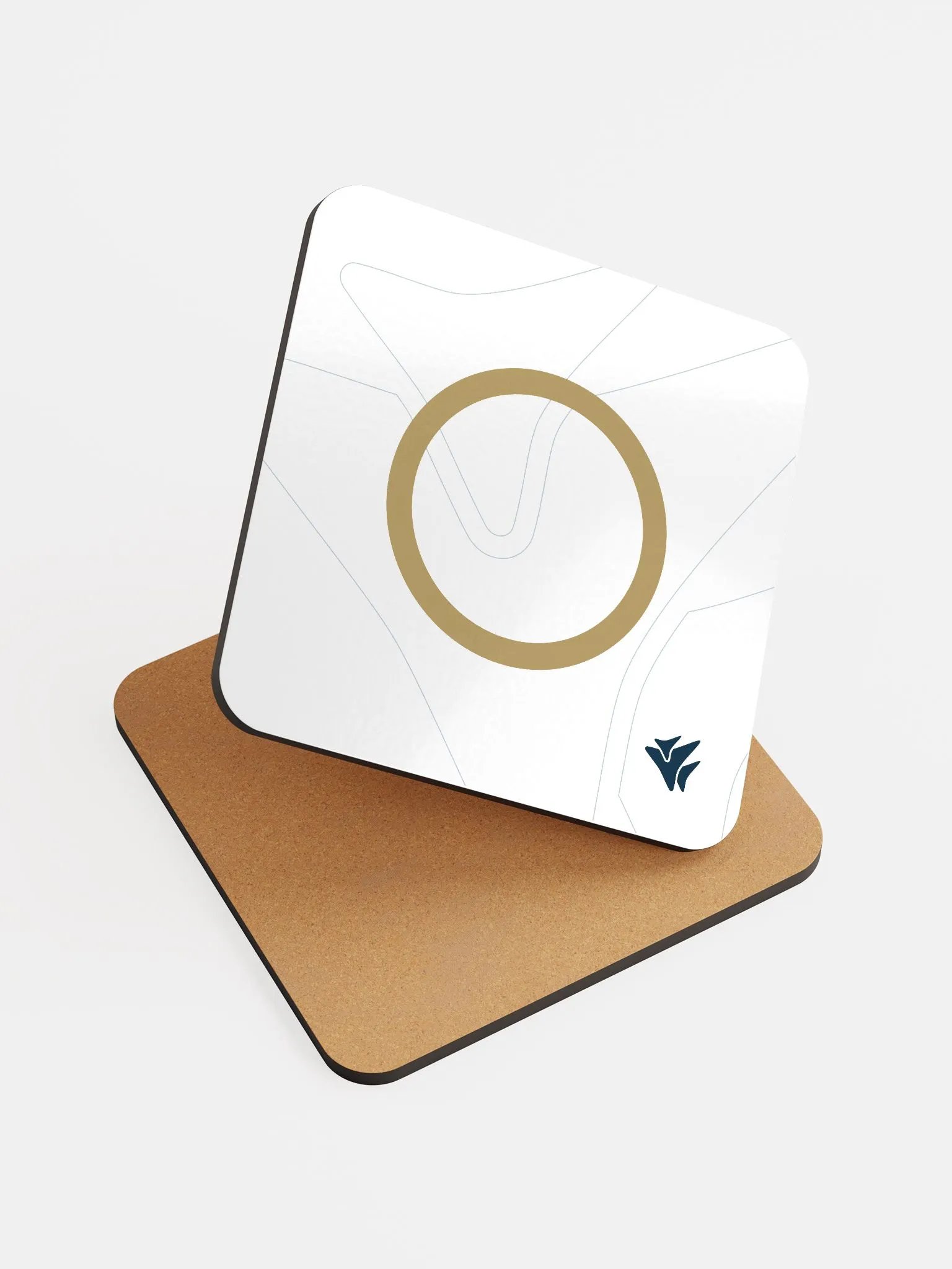 Glossy Cork Coaster product image (1)