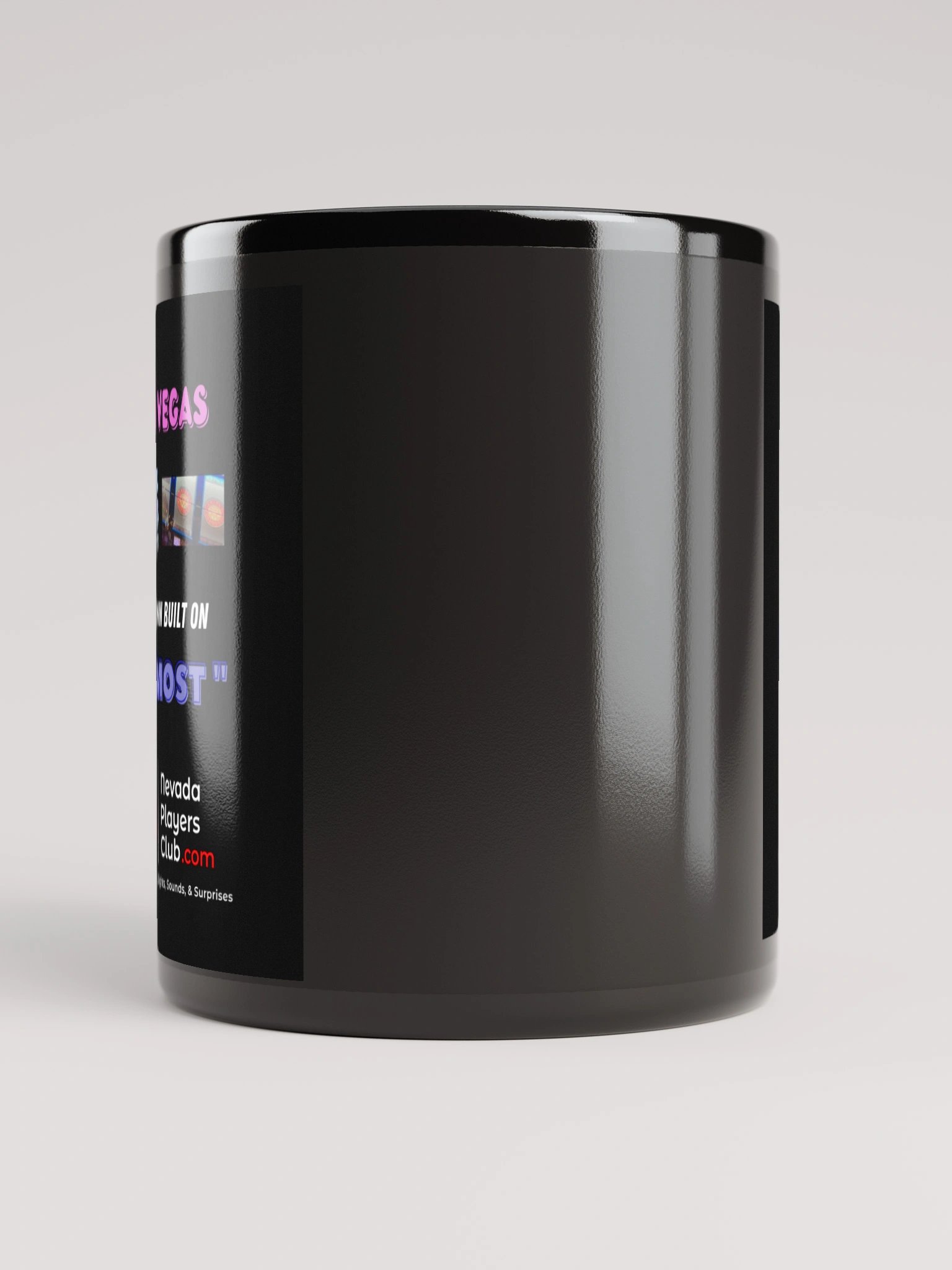 Black "The Town Built on Almost" Mug product image (10)