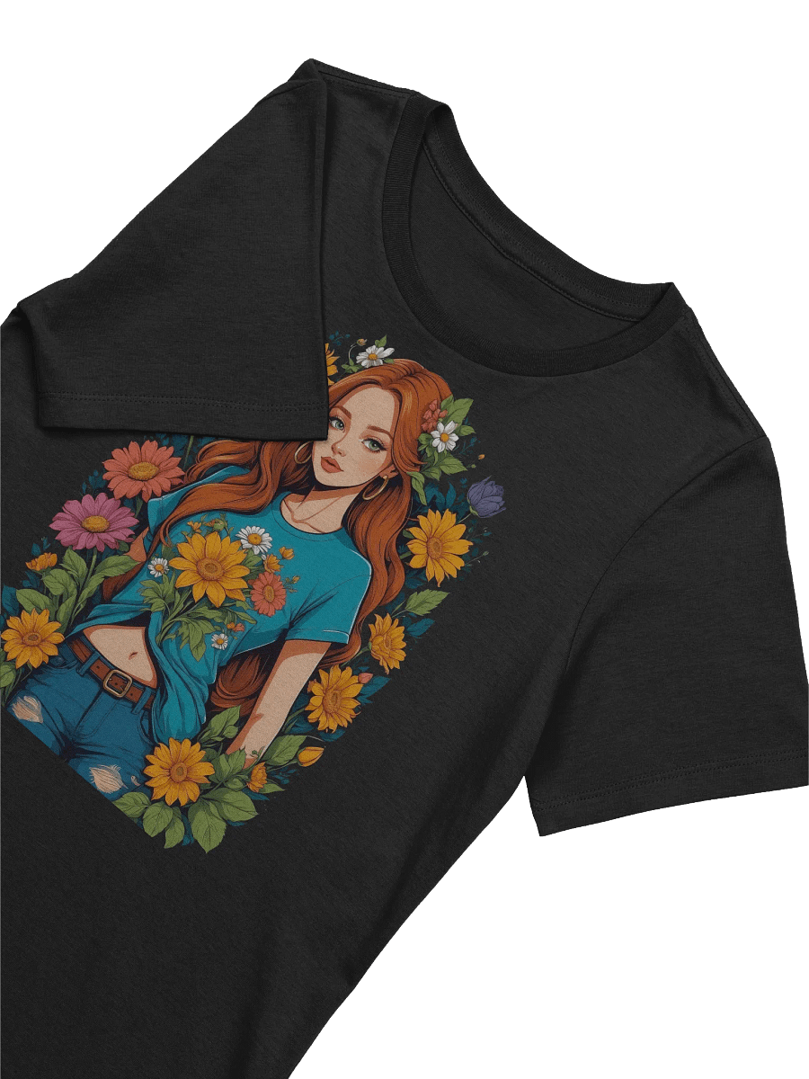 Bloomcore Flower Girl v1 - Bella Canvas Women's Supersoft Relaxed-fit T-Shirt product image (3)