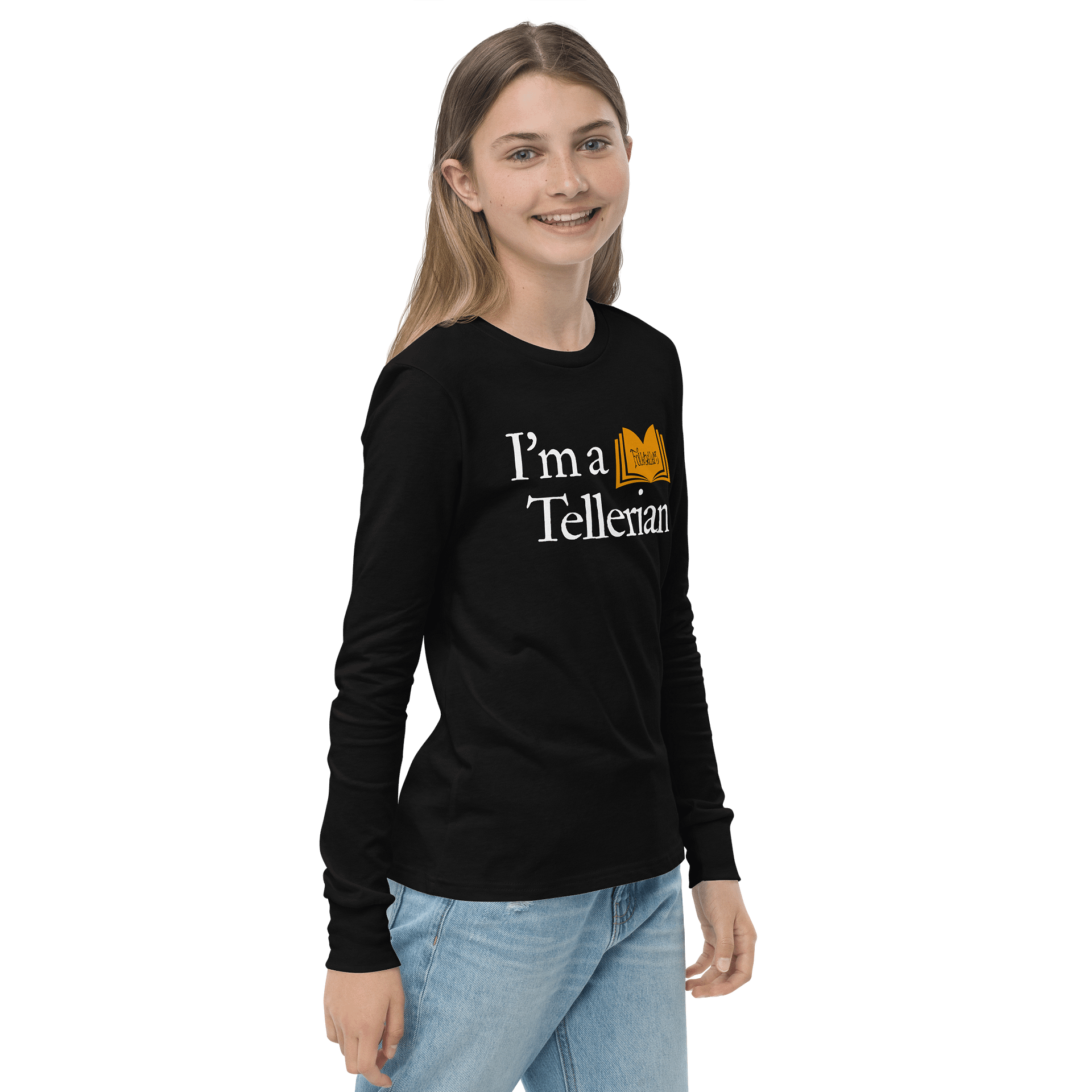 Folktellers: I'm a Tellerian - Bella+Canvas Youth Long Sleeve T-Shirt product image (4)