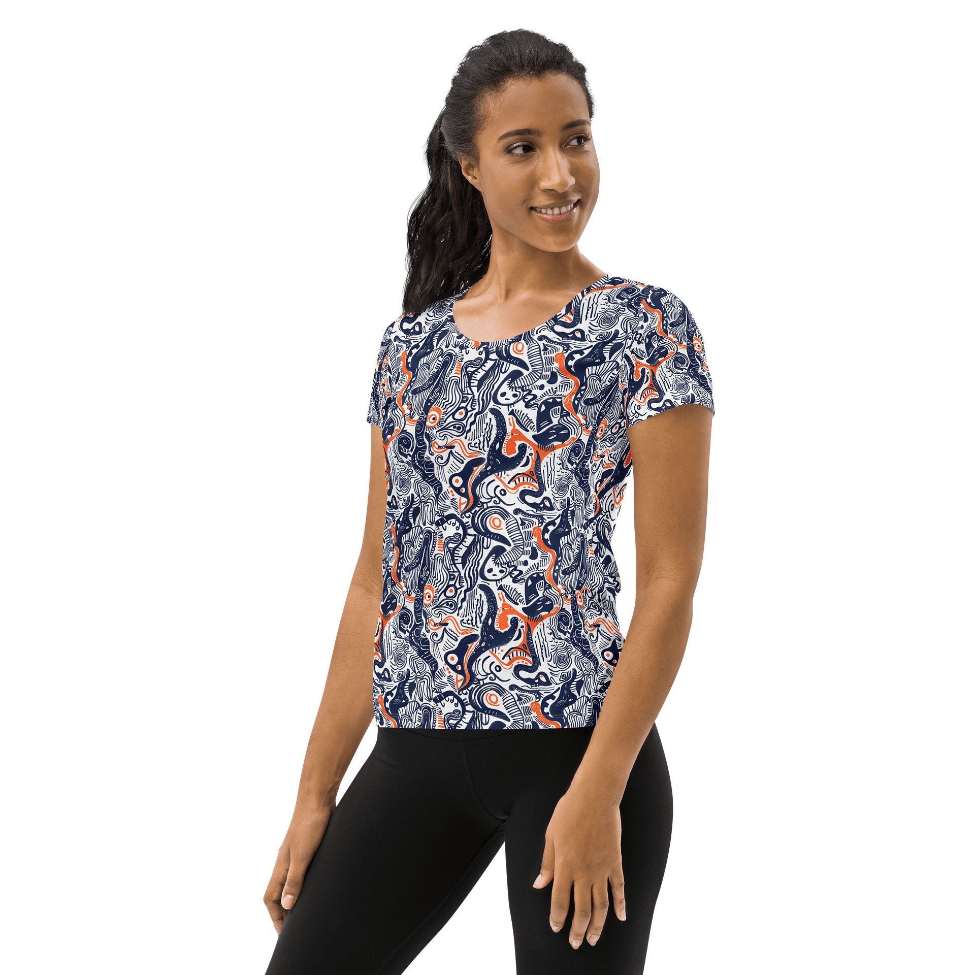 Liquid Energy | Women's Athletic T-Shirt product image (4)