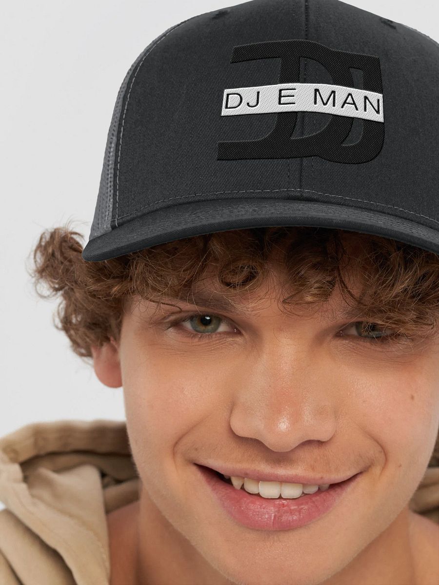 DJ E Man Trucker Hat product image (64)