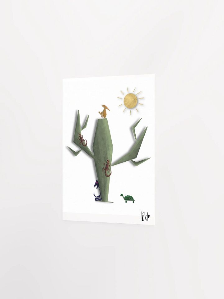 Geometric Desert Art Print product image (2)