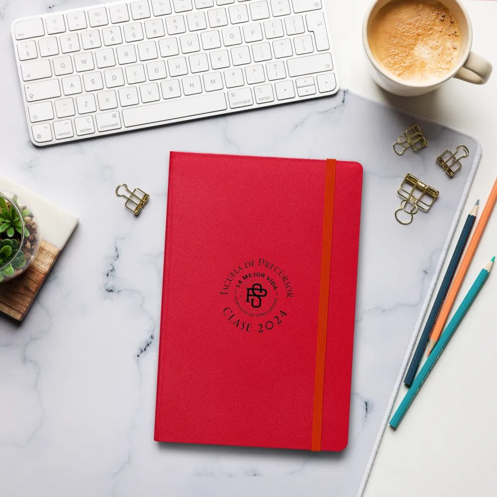 'Escuela de Precursor 2024' Hardcover Notebook product image (38)
