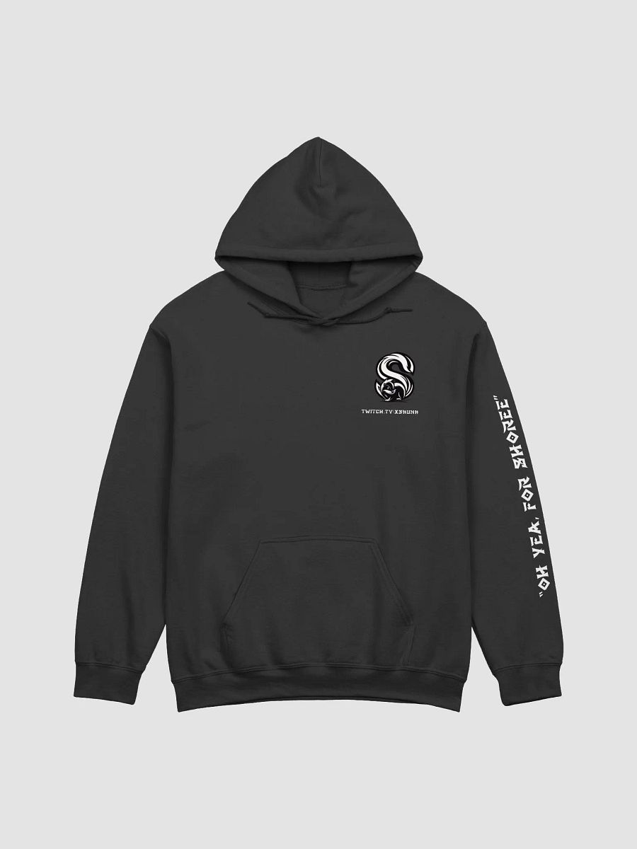 Skunk Graphic Hoodie Black & White Logo product image (1)