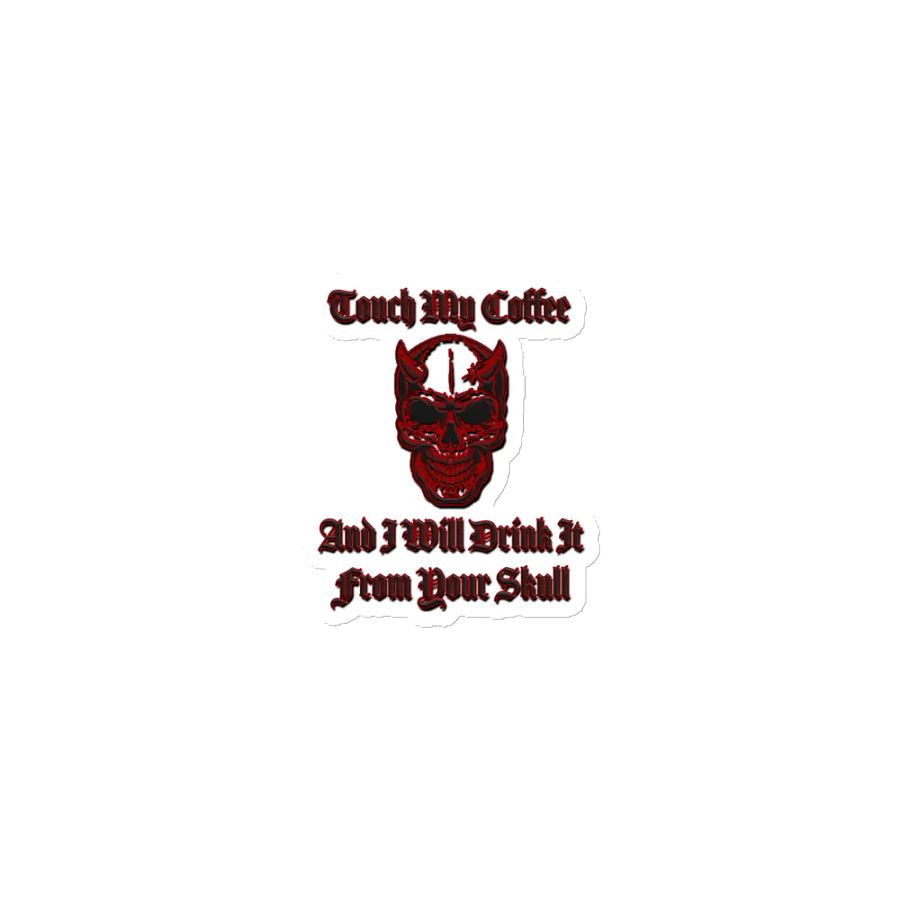Touch My Coffee - Magnet product image (1)