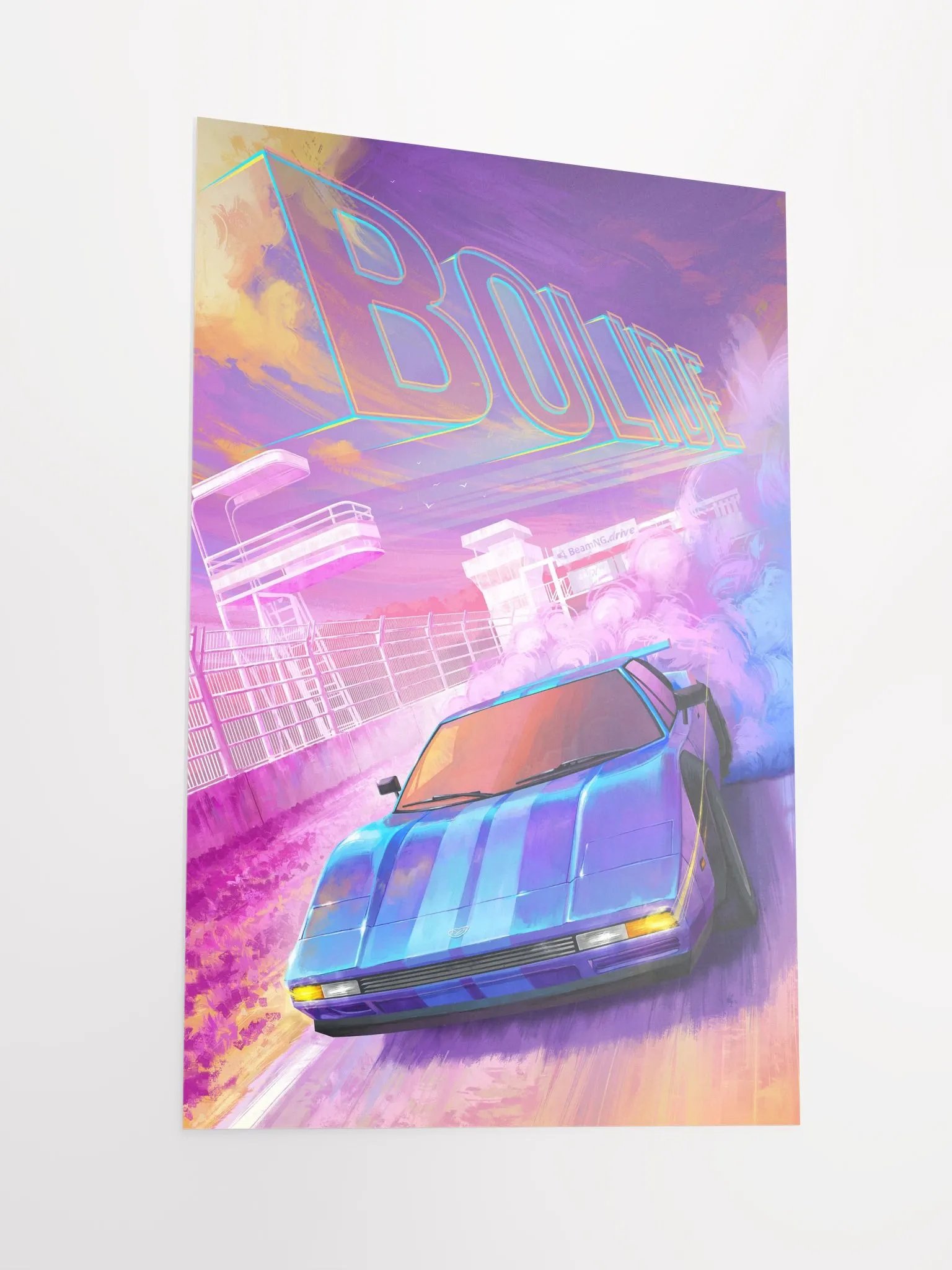 Civetta Bolide Stylized Poster product image (3)