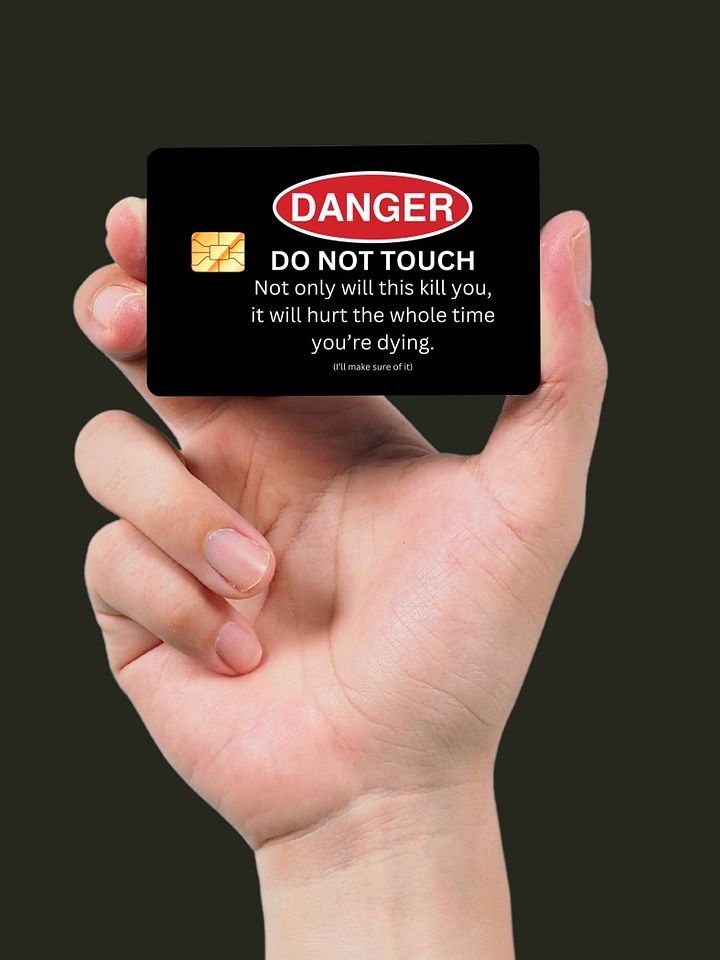 Do Not Touch (Holographic) product image (2)