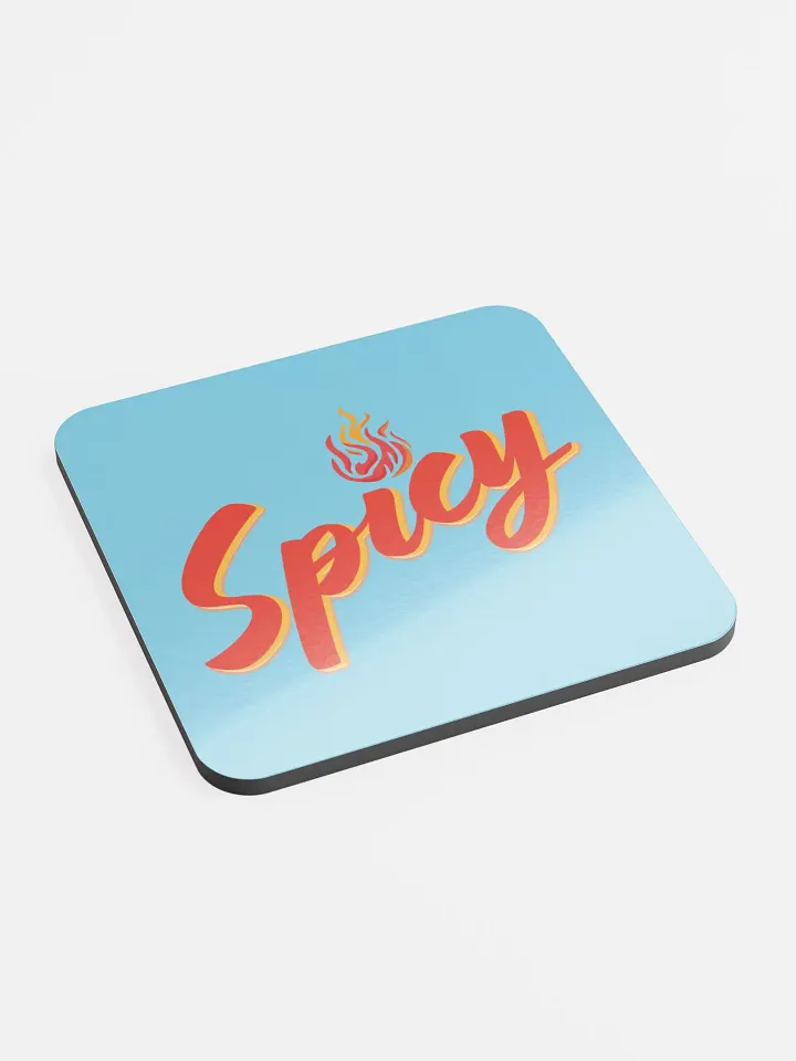 Spicy Dodgeball Club Glossed Cork Coaster product image (2)