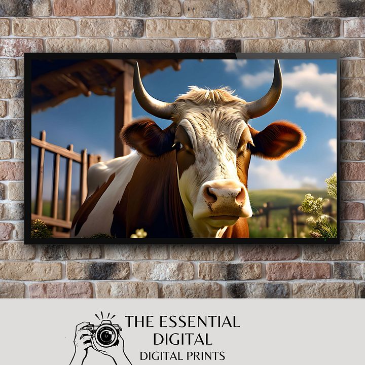 Oh Cow! TV Frame Art product image (1)