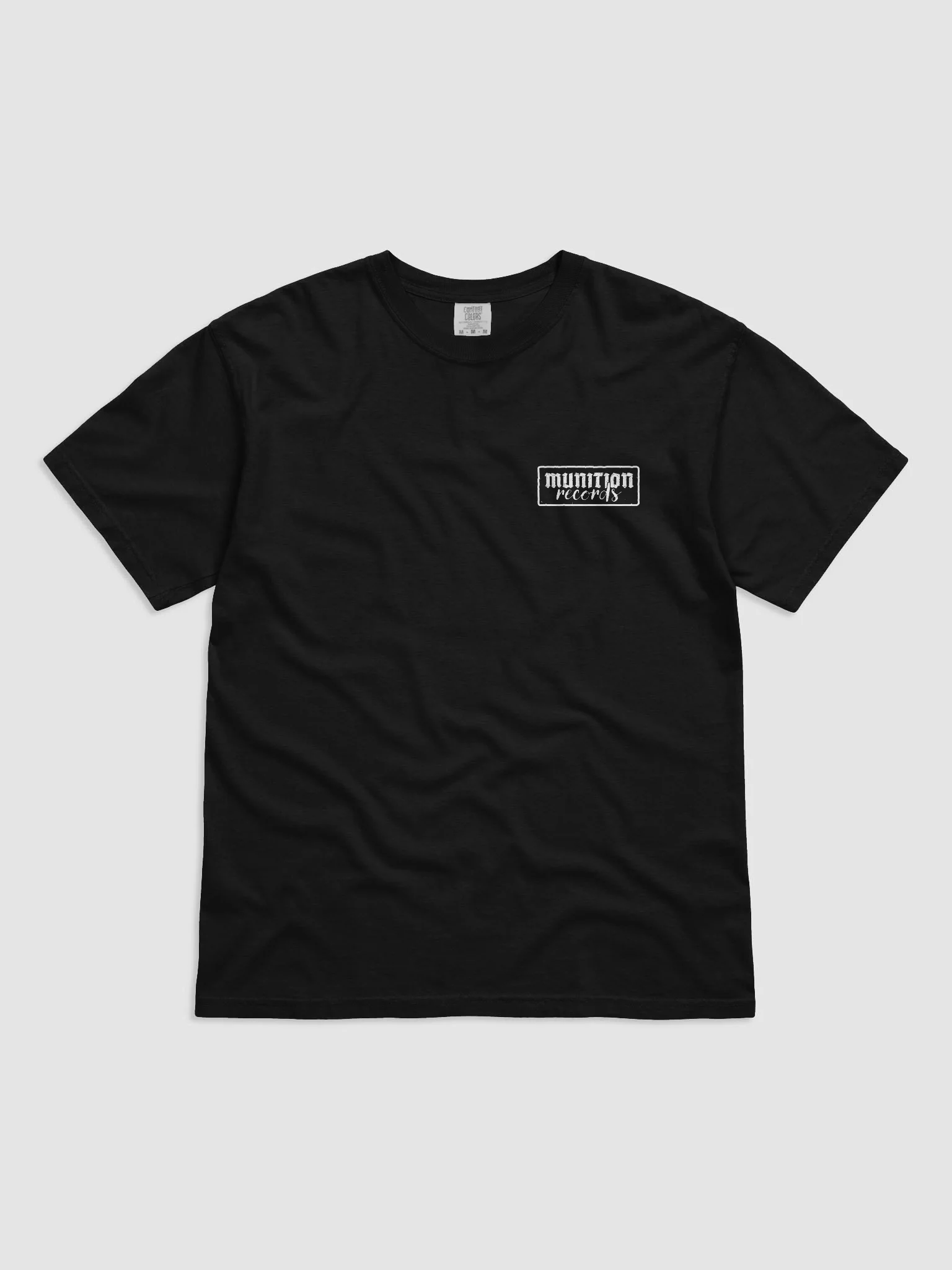 Munition Records - Tee (Dark) product image (1)