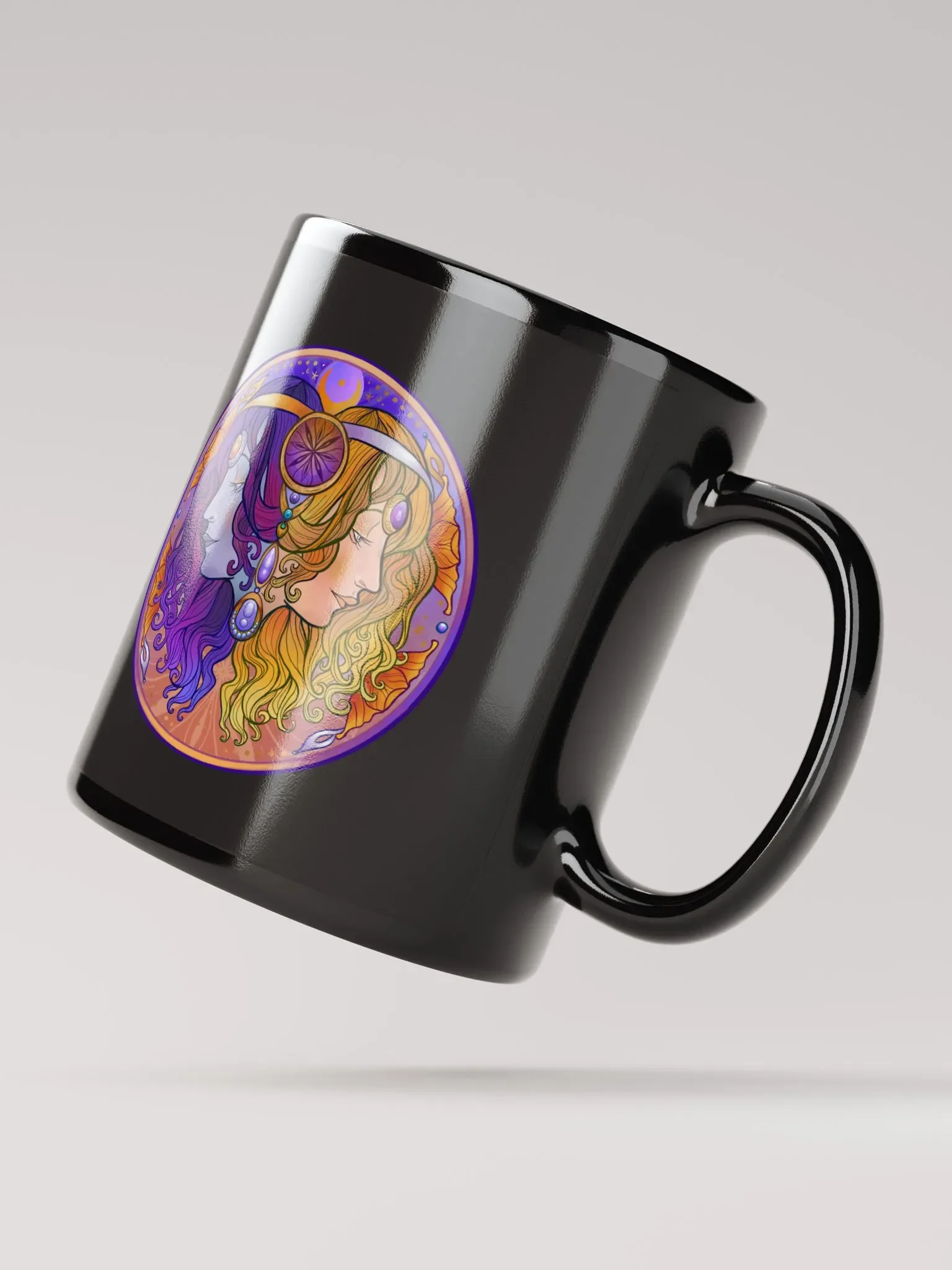Violet Desert Dreamer - Black Mug product image (2)
