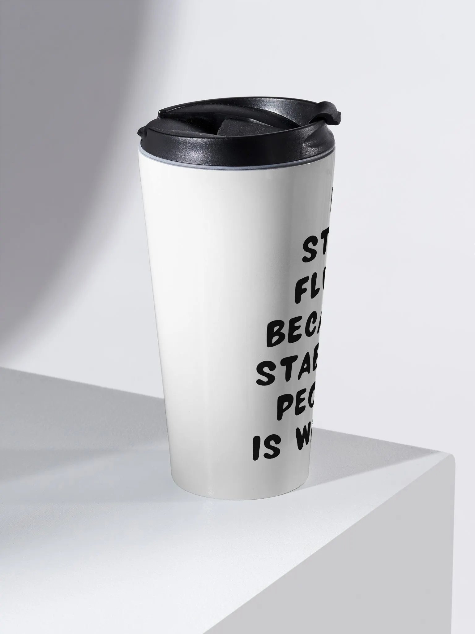 Funny Needle Felt Stainless Steel Travel Mug (15oz) product image (2)
