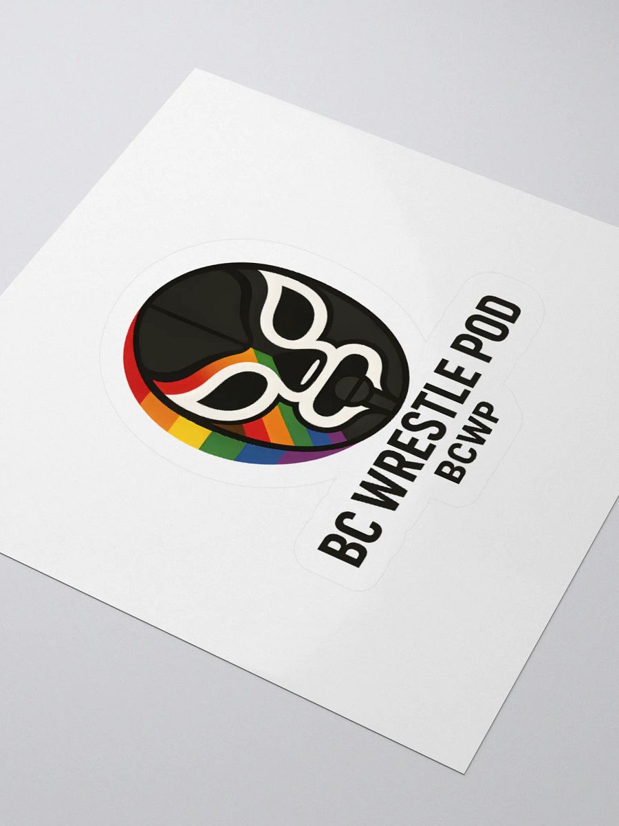 Voices in the Ring: BC Wrestle Pod Logo Sticker product image (8)