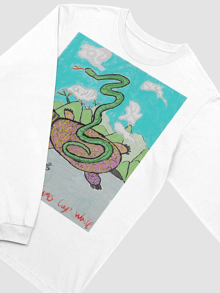 Bella+Canvas Supersoft Long Sleeve T-Shirt: snake and turtle product image (42)
