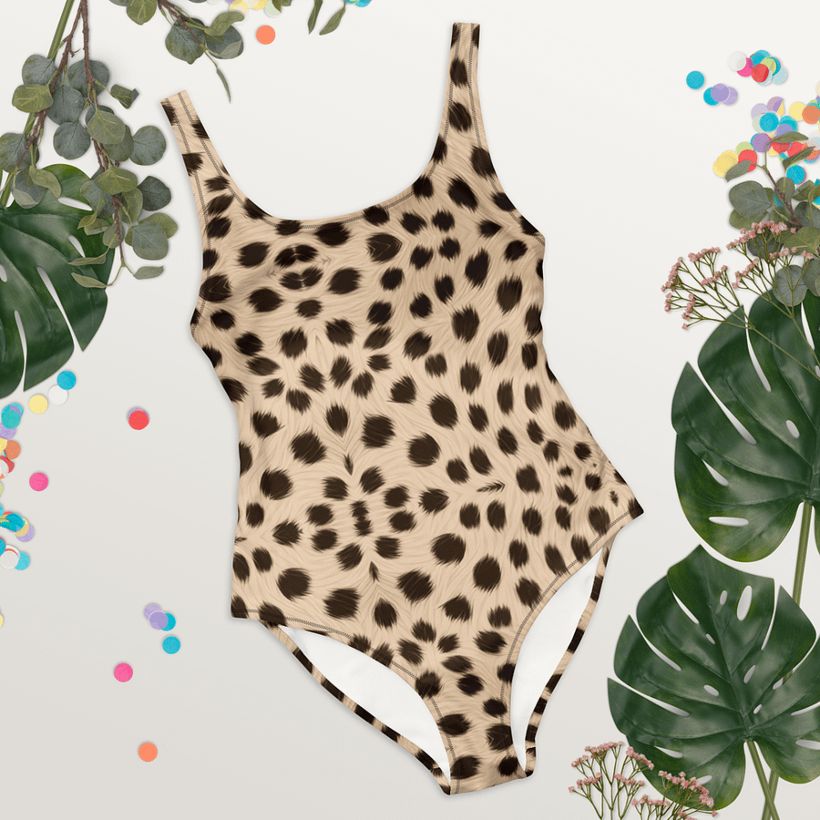 Turn Heads in Our Bold Tawny All-Over Print Swimsuit product image (7)