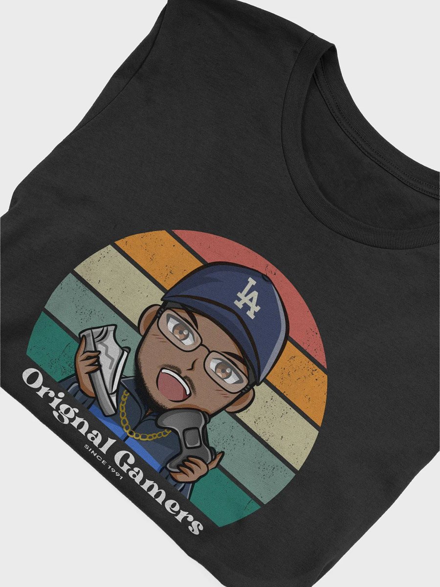 Original Gamers Unisex Tee (White Letters) product image (4)