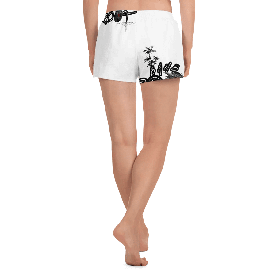 Bamboo Print Unisex Athletic Shorts product image (11)