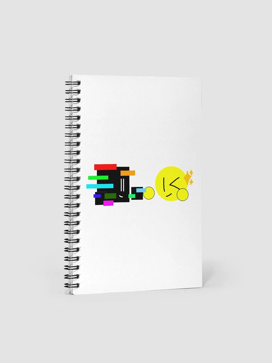 Bobby & Glitchy (Fist Bump, Spiral) Notebook product image (1)