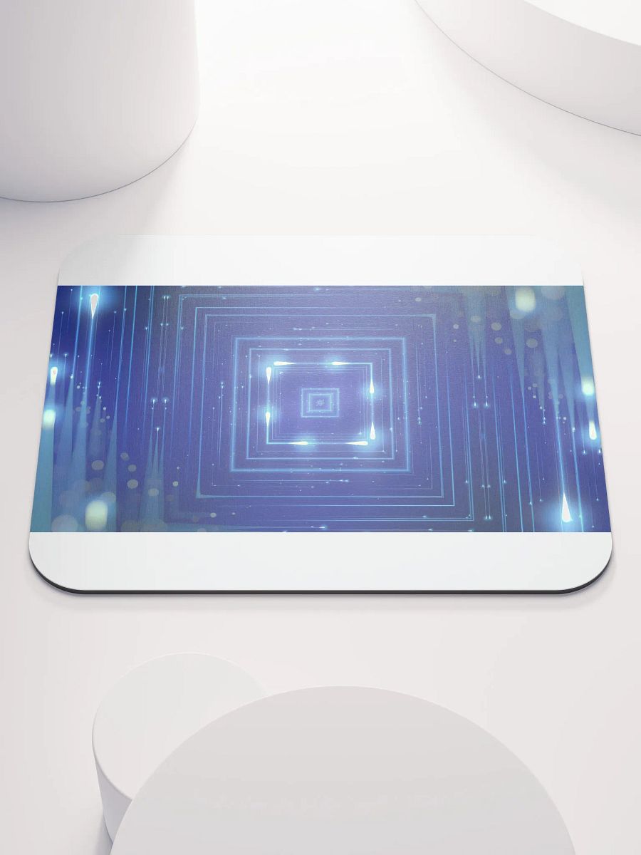 Blue Square Tech Mouse Pad product image (1)