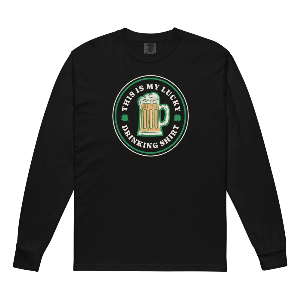 Lucky Drinking Shirt Long Sleeve product image (7)