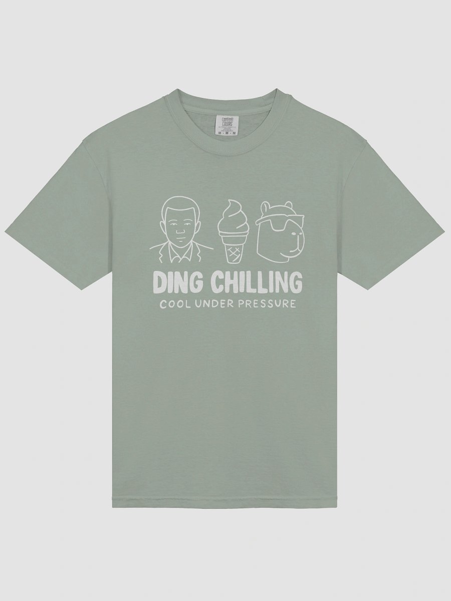 Ding Chilling 2a – Cool Under Pressure | Funny Chess Meme Design | T-Shirt White on Dark product image (3)