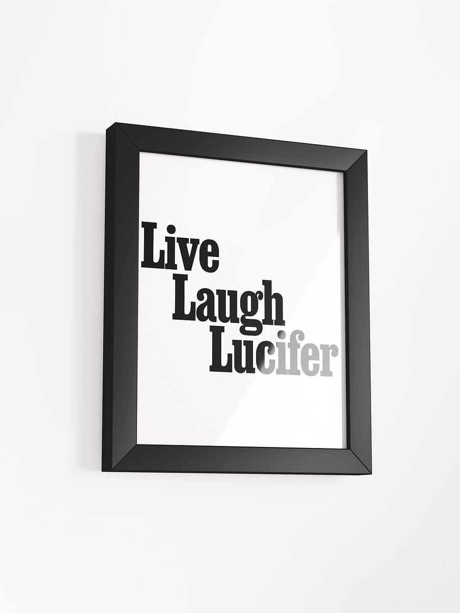 Life Laugh Lucifer - Sign product image (2)