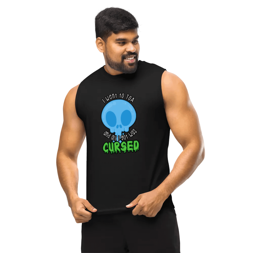 All I Got Was Cursed - Mage - Men's Style Muscle Tank product image (10)