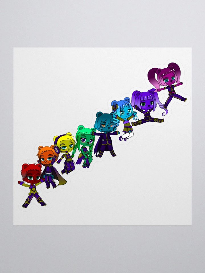 Shadow Bears - Leap of Happiness! Sticker product image (1)