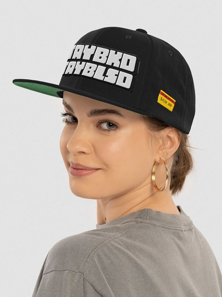 STAY BKD STAY BLSD Snapback Cap product image (1)