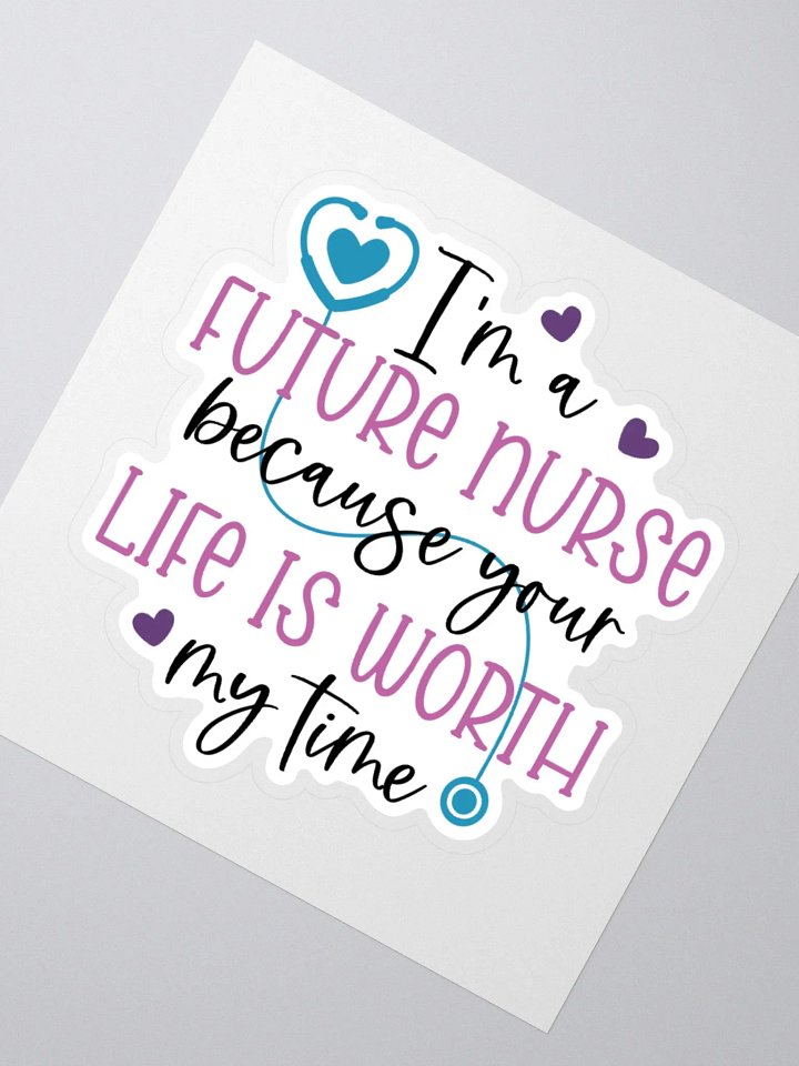 Life Is Worth My Time Sticker product image (5)