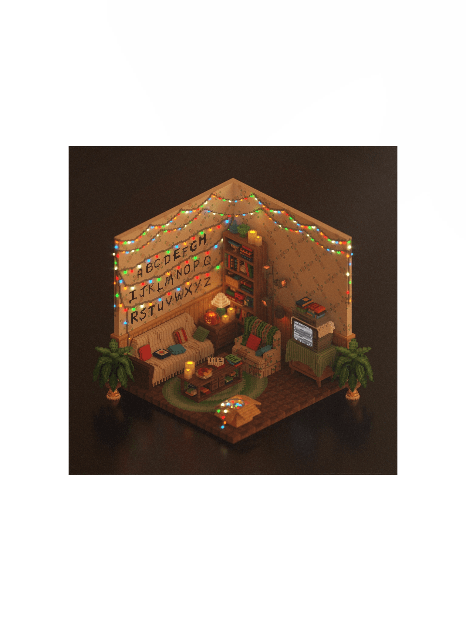 Stranger things 🌙 art print product image (2)