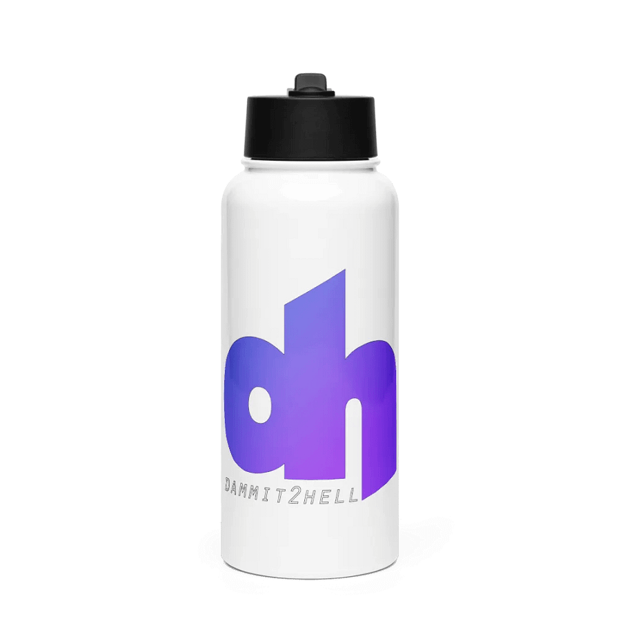 d2h Logo Stainless Steel Water Bottle w/ Straw Lid product image (1)