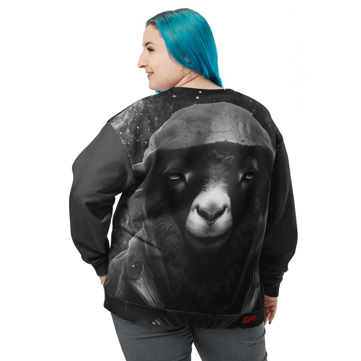 IDFK Black Sheep Full B/W Longsleave Tee product image (1)