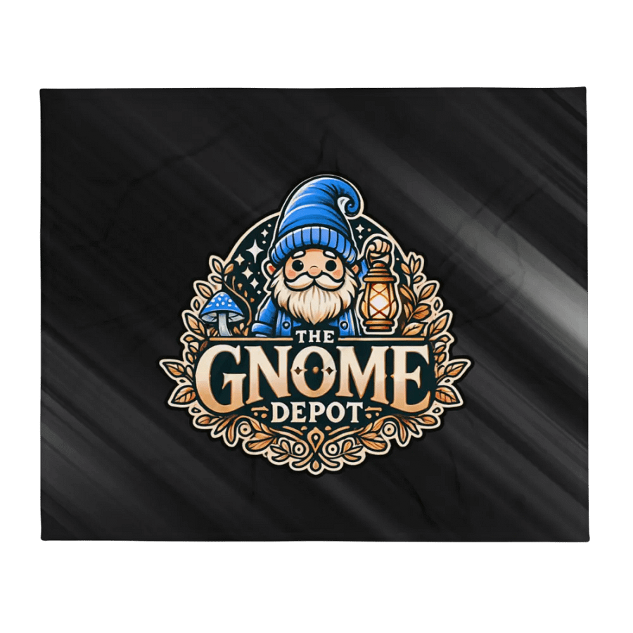 The Gnome Depot Throw Blanket product image (2)