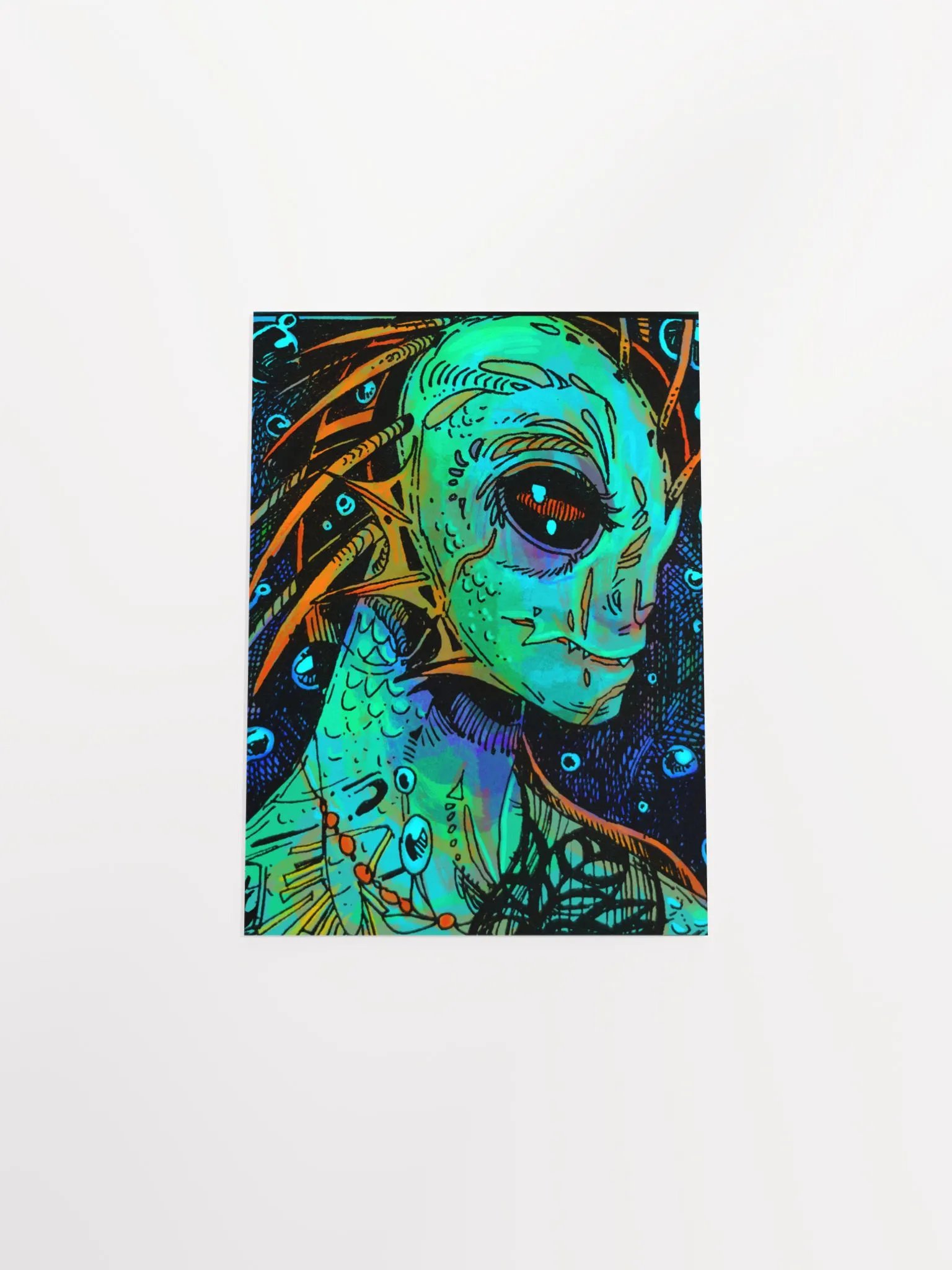 Fish Boyfriend Art Print product image (4)