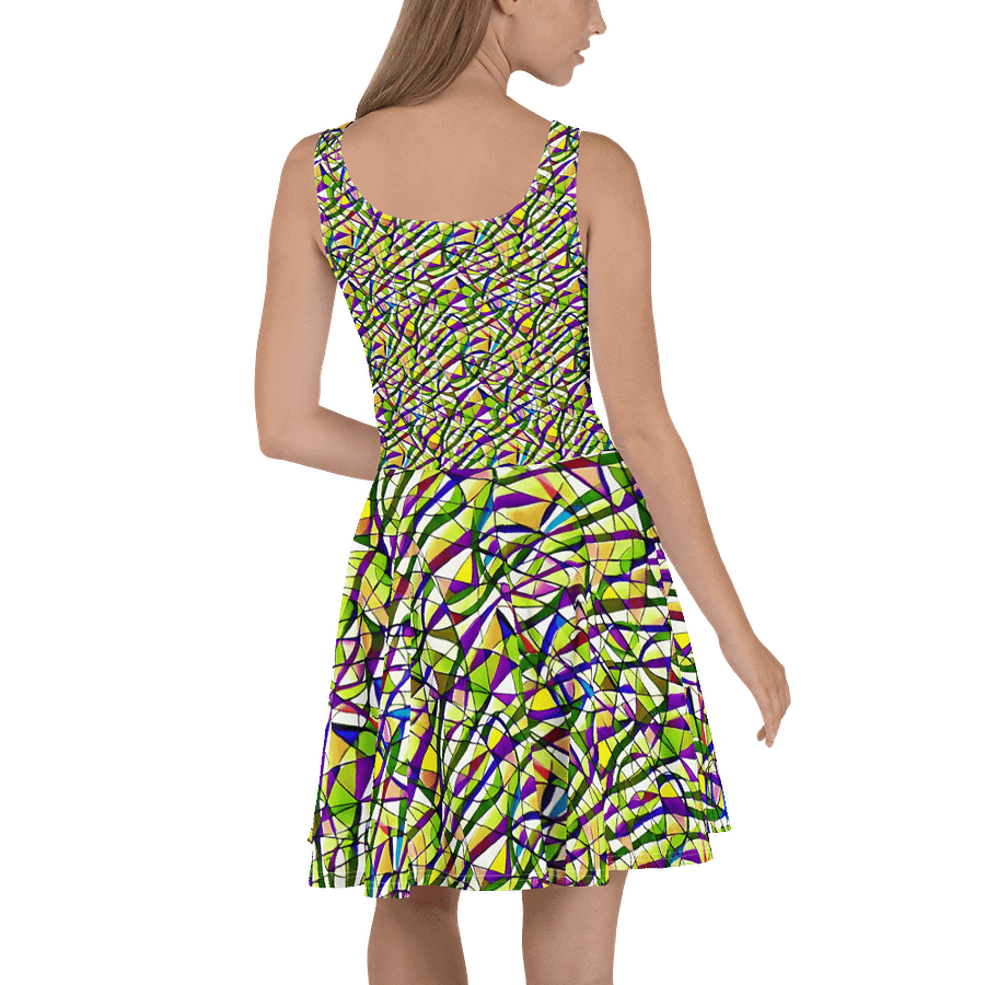 Stained Glass Skater Dress product image (4)