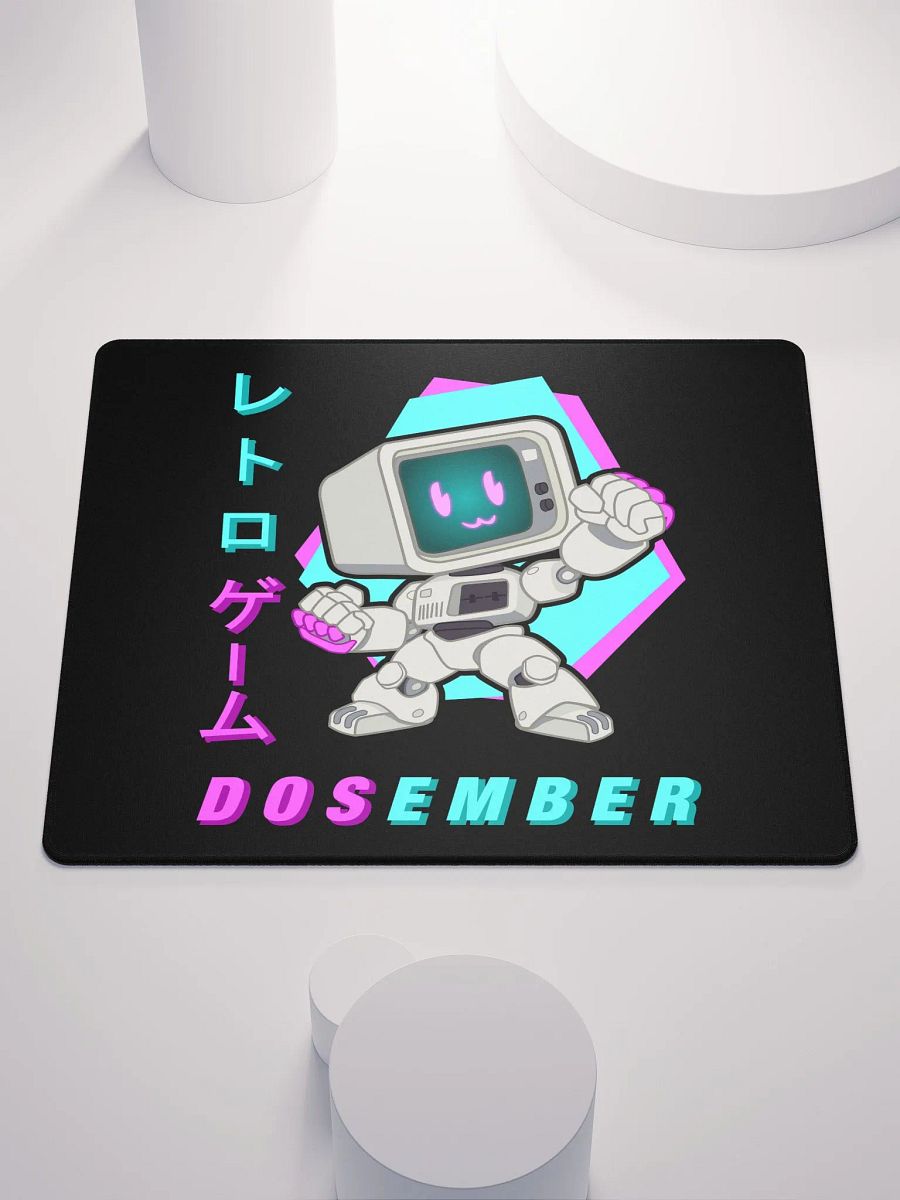 Dosember 2024 Mouse Pad CGA (blue-megenta) product image (1)