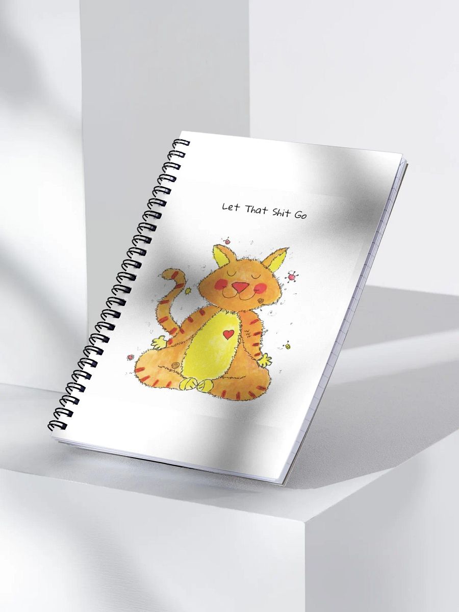 Ging Ging Meditating Cat Notebook product image (4)